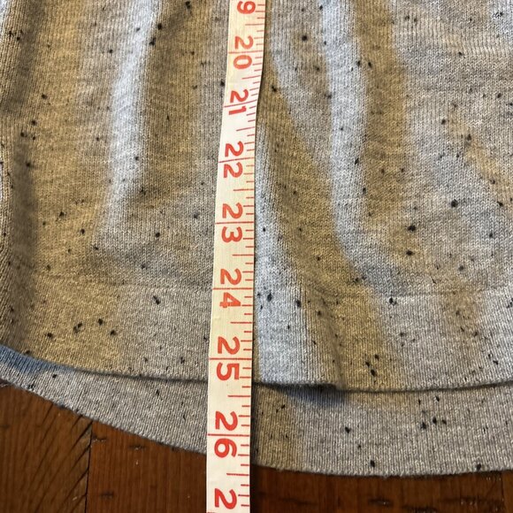 Loft Gray Speckled Long Sleeve Sweater Size Medium NWT - Picture 8 of 9